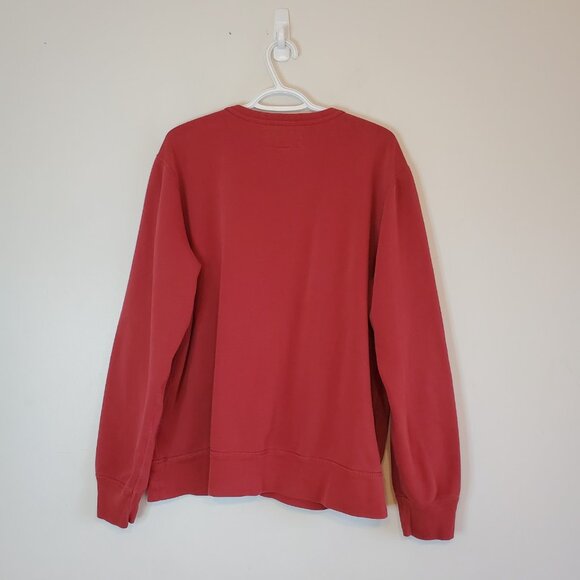 Ralph Lauren Denim And Supply Cherokee Trail Crewneck Red Size XL - Picture 2 of 5